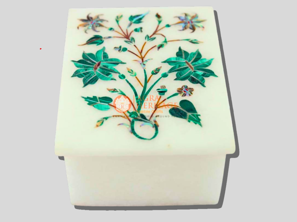 Handmade Jewelry Storage Box Pietradura Art